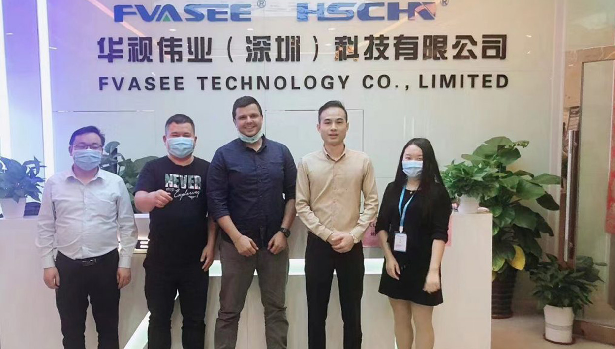 国外客户参观我厂