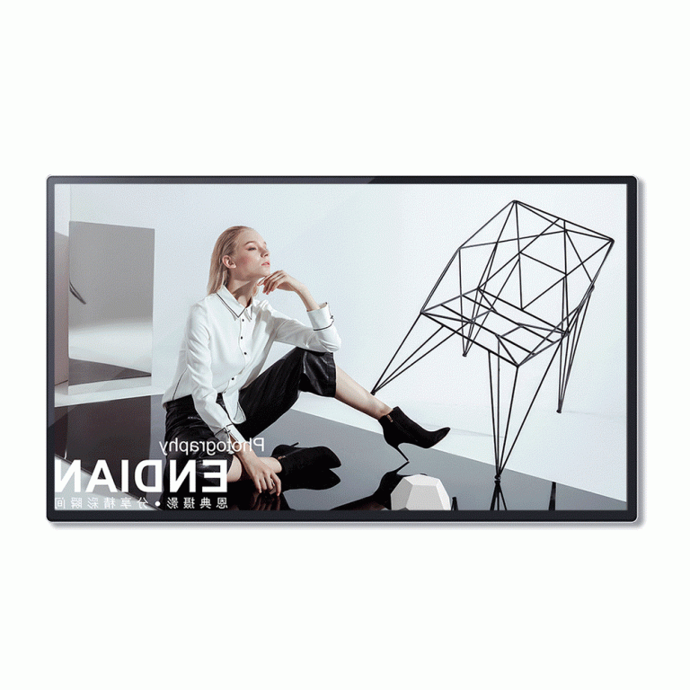 Wall Mounted Digital Signage without Touch