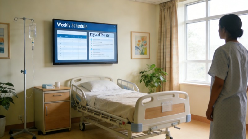 FVASEE Bedside Digital Whiteboards | Smart Patient Room Display Solutions