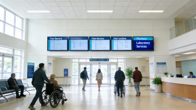Queue Management Display Systems for Outpatient Clinics | FVASEE