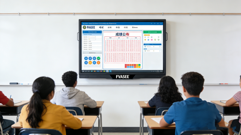 Interactive Digital Exam Displays for Schools and Universities | FVASEE
